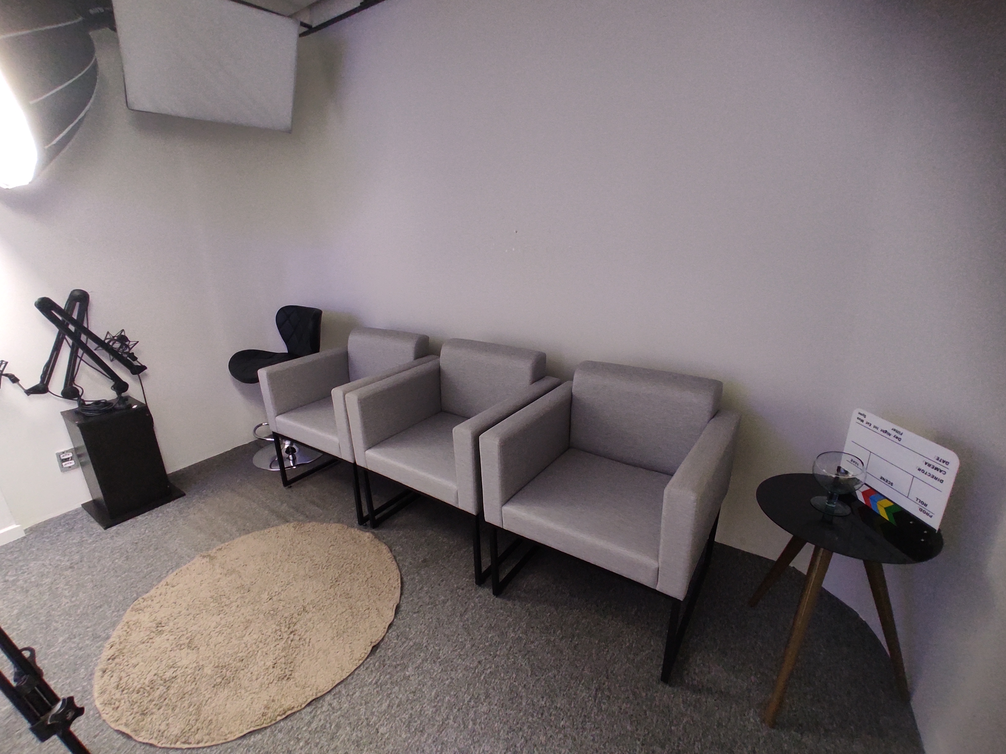 Ambiente do estúdio da Diferencial Vídeo
